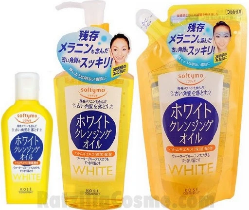 Japanese whitening cleansing oil Softymo