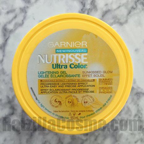 Best Pick: Garnier Nutrisse Ultra Color Lightening Gel | RatzillaCosme