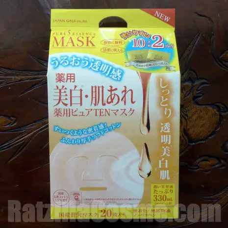 Best Pick JAPAN GALS Pure 5 Essence Mask (Medicated Whitening)