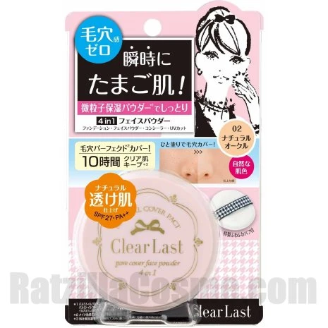 Clear Last Natural Cover Pact SPF27