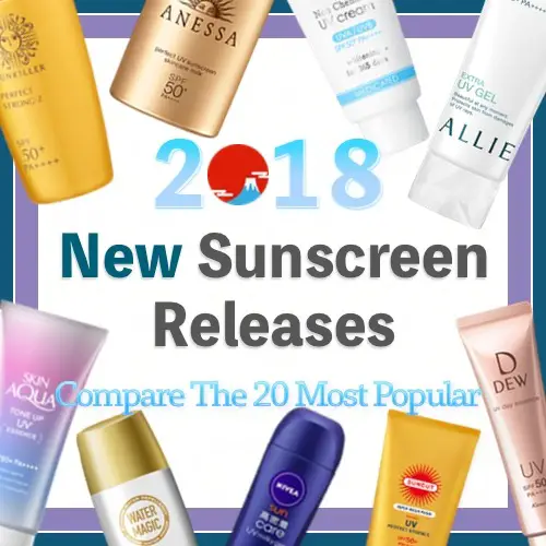 Guide to the New Japanese Sunscreen Releases of 2018