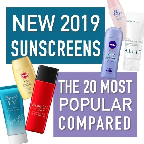 Guide to the New Japanese Sunscreen Releases of 2019