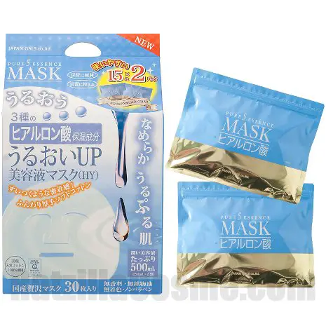 JAPAN GALS Pure 5 Essence Mask (Hyaluronic Acid)