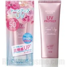 MENTURM the SUN Tone Up UV Essence, colour-correcting Japanese sunscreen with a lavender tint