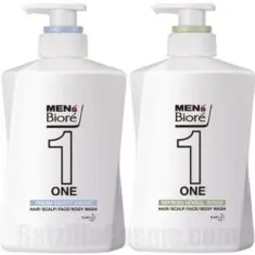 MEN's Biore ONE All In One Hair/ Scalp/Face/Body Wash