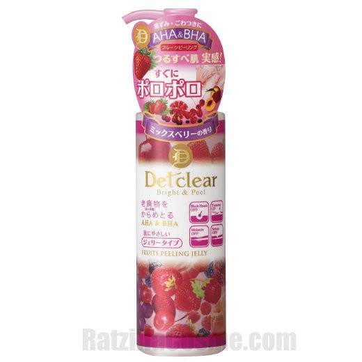 Meishoku DETclear Bright & Peel Fruits Peeling Jelly (Mixed Berry Scent)
