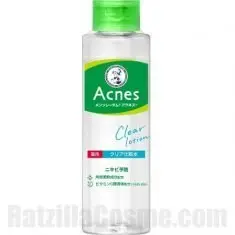 Mentholatum Acnes Clear Lotion, 180ml pore-clearing Japanese toner for teen acne