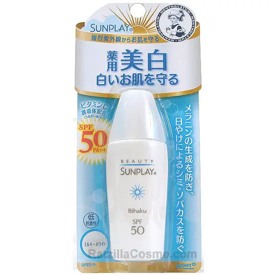 Mentholatum SUNPLAY Bihaku, a Japanese sunscreen