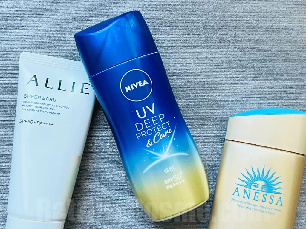 My Three Favourite Japanese Sunscreens - NIVEA UV DEEP PROTECT & Care Gel