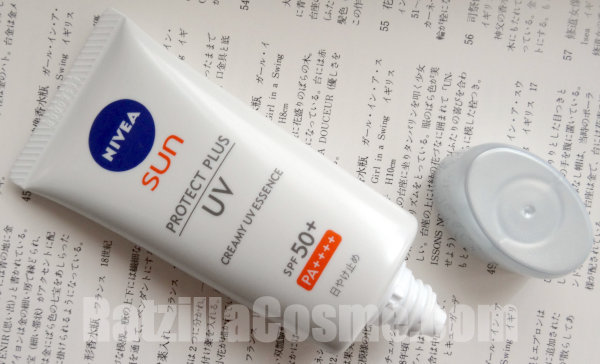 Review NIVEA Sun Protect Plus Skin Creamy UV Essence tube