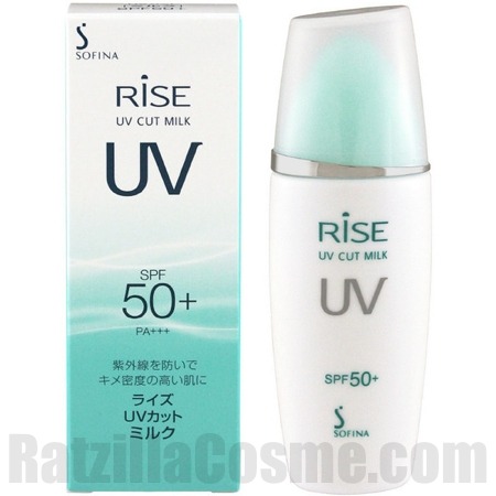 Kao Corp. SOFINA RISE UV Cut Milk SPF50+ PA+++ | RatzillaCosme