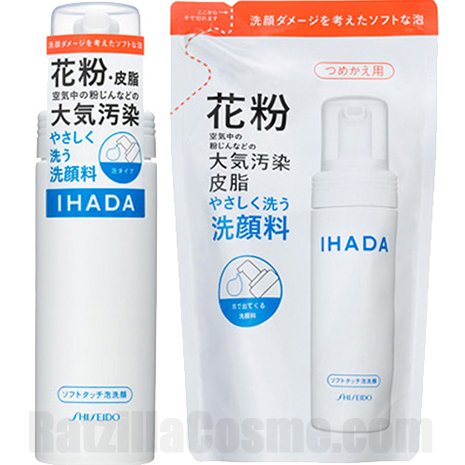 Shiseido IHADA Soft Touch Foaming Face Wash
