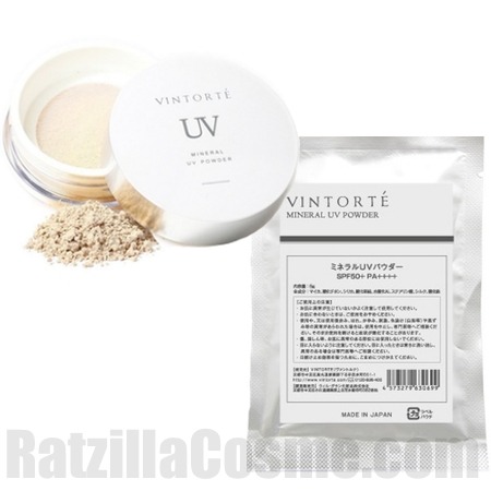 VINTORTE Mineral UV Powder SPF50+ PA++++ | RatzillaCosme