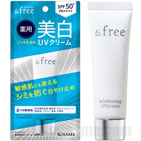 and-free Whitening UV Cream