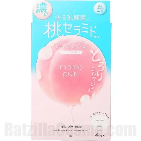 momo puri Moisture Concentrated Milk Jelly Mask